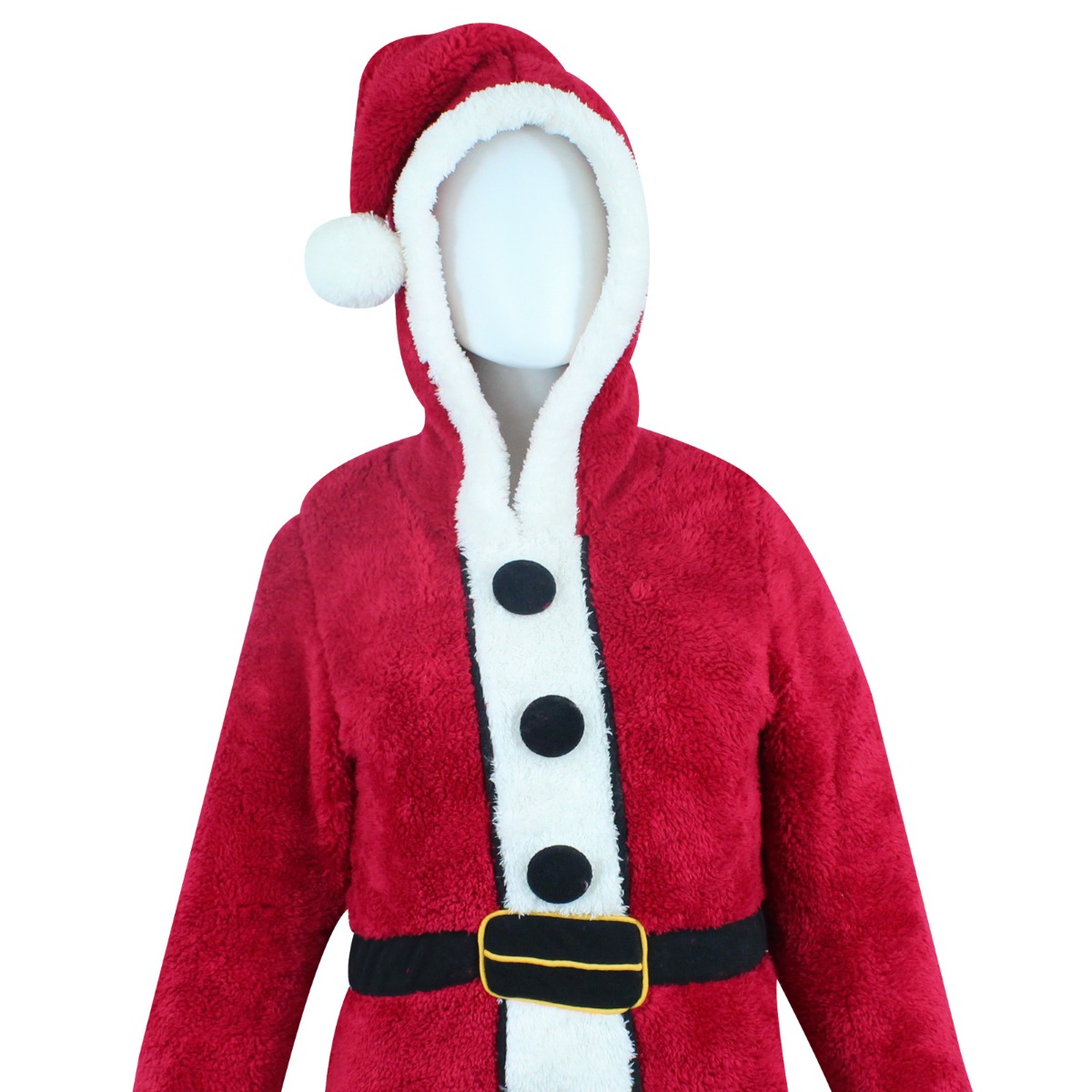Father Christmas Jumper Santa Suit Girls Womens Xmas Jumper Sweater Warm Novelty