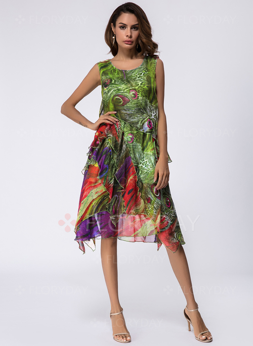 Womens Floral Summer Dresses Long Short Flower Dress Skater Boho Maxi