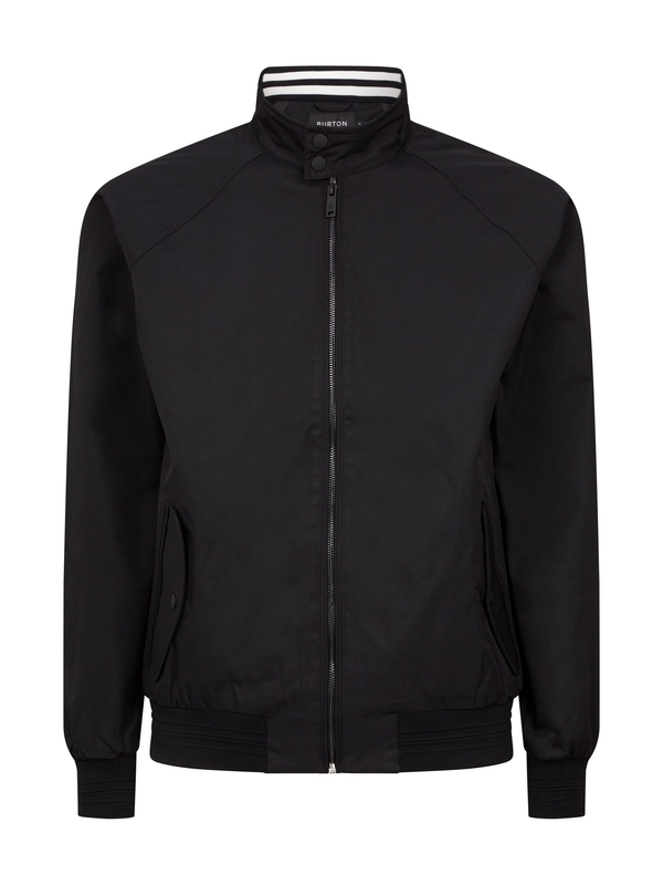 MENS BLACK LIGHTWEIGHT Vintage Harrington Jacket Size S Medium Large XL ...