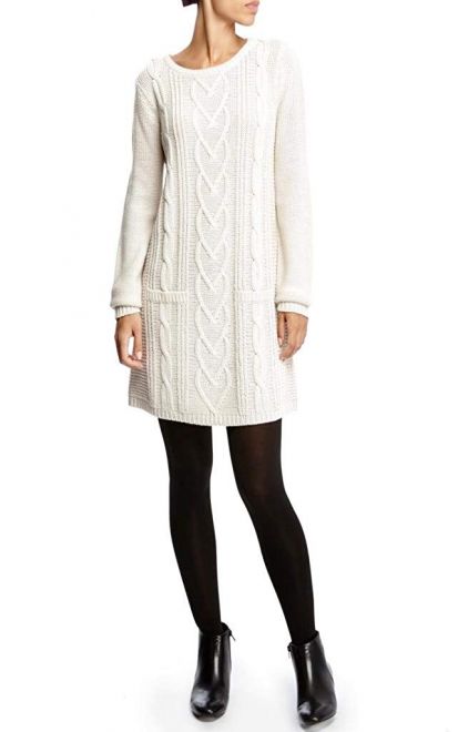 BHS Cable Knit Jumper Dress Size 22