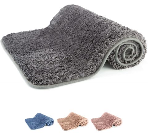 Luxury Blue Bath Mat - 50x80 cm