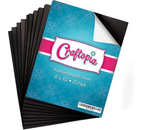 Craftopia A4 Magnetic Sheets | 20 x 25 cm | Pack of 25 