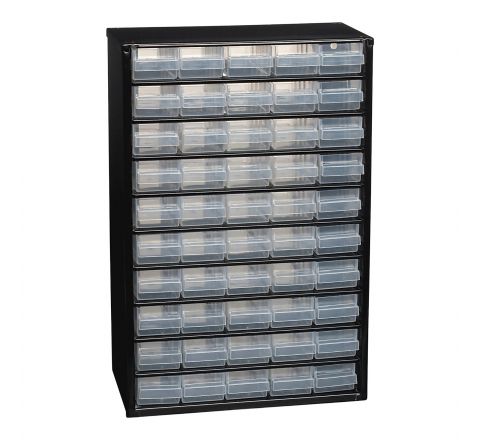 Performance Power Black Organiser with 50 compartment