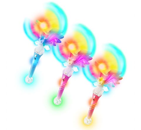 Kit-Forte Sensory Unicorn Swivel Light Up Toy Fan