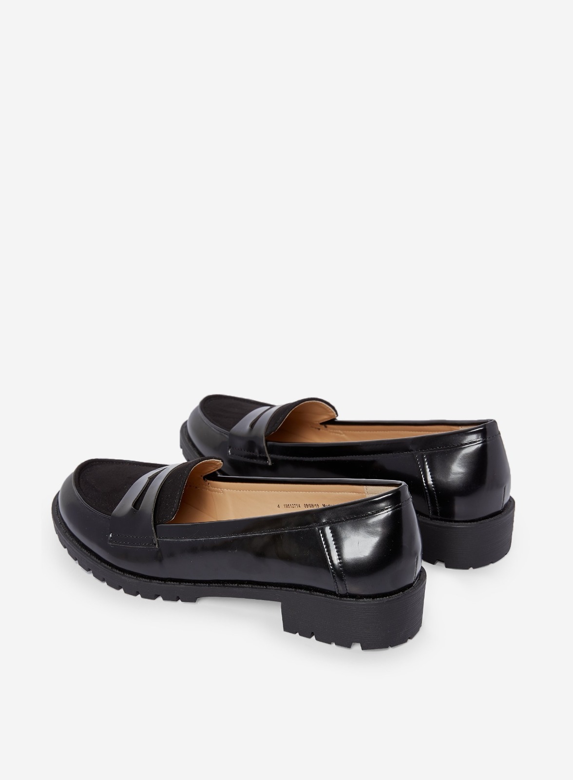 Dorothy Perkins Ladies Womens Black Slip On Lottie Loafers Flats Shoes ...