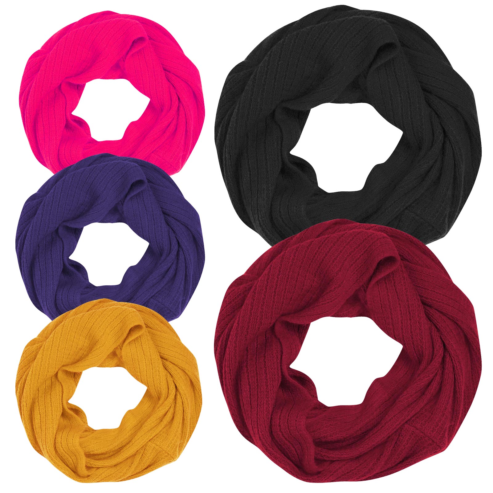 womens snood scarves