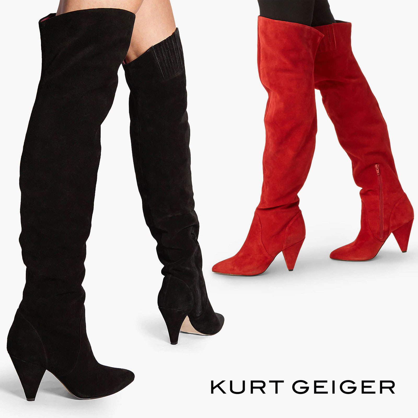 kurt geiger knee high boots