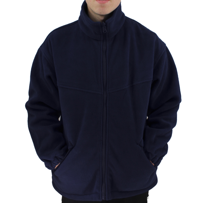 Mens Thick Outdoor Work Fleece Jacket 